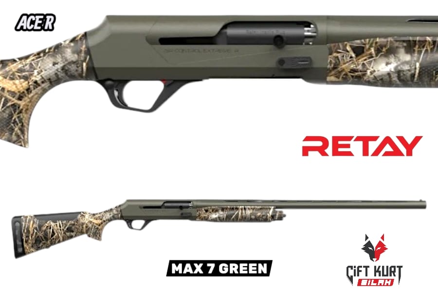 RETAY ACE R MAX 7 GREEN YİVSİZ AV TÜFEĞİ